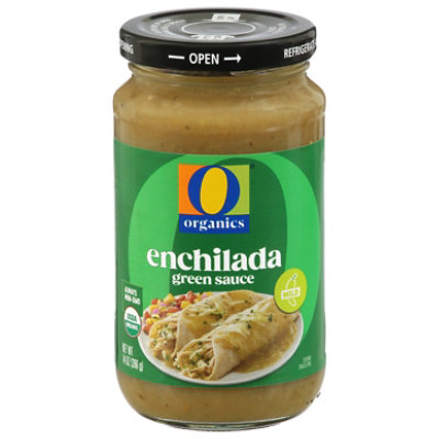 O Organic Enchilada Sauce Green Mild - 14 Oz - Image 2