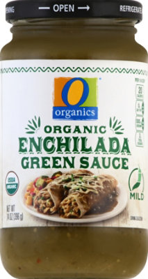 O Organic Enchilada Sauce Green Mild - 14 Oz - Image 2