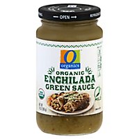O Organic Enchilada Sauce Green Mild - 14 Oz - Image 1