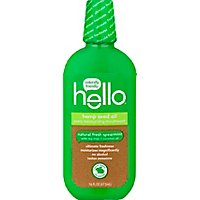 Hello Hemp Seed Oil Extra Moisturizing Mouthwash - 16 Fl. Oz. - Image 2