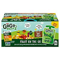 GoGo squeeZ Applesauce On The Go Apple Banana Mango Variety Pack - 20-3.2 Oz - Image 3