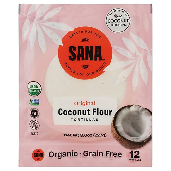 The Real Coconut Tortilla Coconut Flour - 7.6 Oz