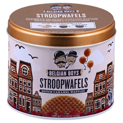 Belgian Boys Tin Stroopwafel - 11.29 Oz - safeway
