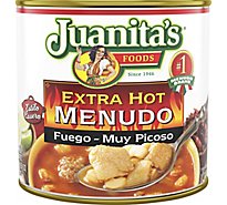 Juanitas Menudo Extra Hot - 25 Oz