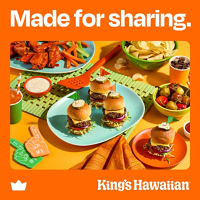 King's Hawaiian Original Sweet Pre-Sliced Slider Buns - 11 Oz - Image 2