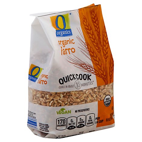 O Organics Farro Quick Cook - 8.8 Oz