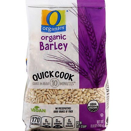 O Organics Barley Quick Cook - 8.8 Oz - Image 2