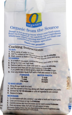 O Organics Seven Grains Quick Cook - 8.8 Oz - Image 3