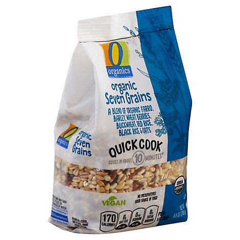 O Organics Seven Grains Quick Cook - 8.8 Oz