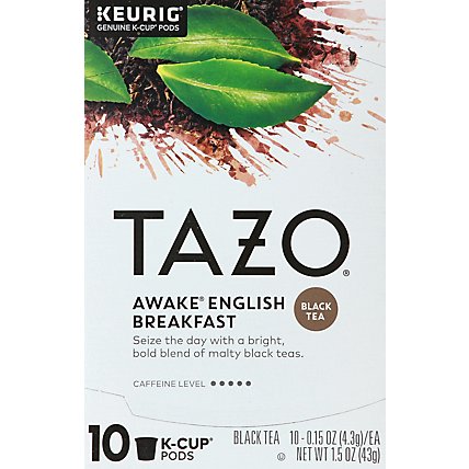 Tazo Tea Cup Awake Eng Breakfast - 10 Count - Image 2