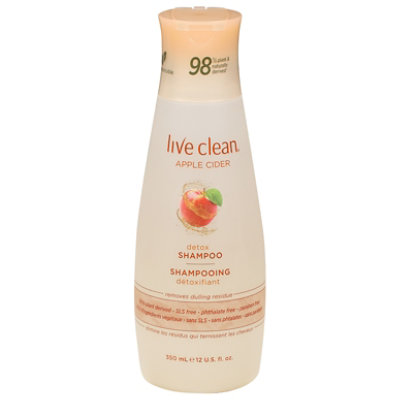 Live Clean Shampoo Refresh Apple Cider - 12 Fl. Oz. - Image 2