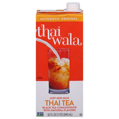 Thaiwala Thai Tea Concentrate Original - 32 Fl. Oz.