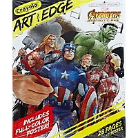 Crayola Art With Edge Coloring Book Marvel Avengers Infinity War - Each - Image 2