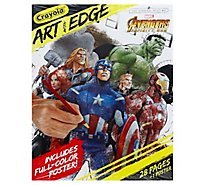 Crayola Art With Edge Coloring Book Marvel Avengers Infinity War - Each