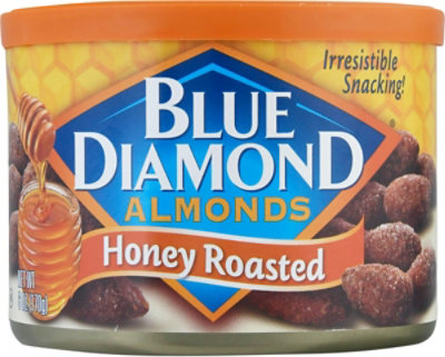 Blue Diamond Almonds Honey Roasted - 6 Oz - Image 2