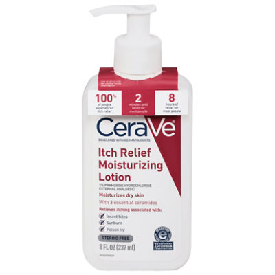 CeraVe Itch Relief Moisturizing Lotion - 8 Fl. Oz. - Image 3