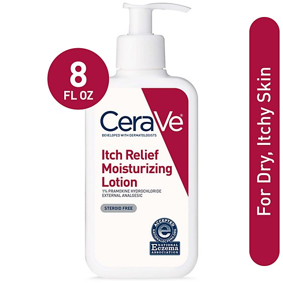CeraVe Itch Relief Moisturizing Lotion - 8 Fl. Oz.