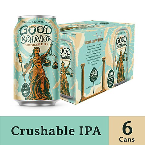 Odell Brewing Co Good Behavior Crushable IPA Cans - 6-12 Fl. Oz.