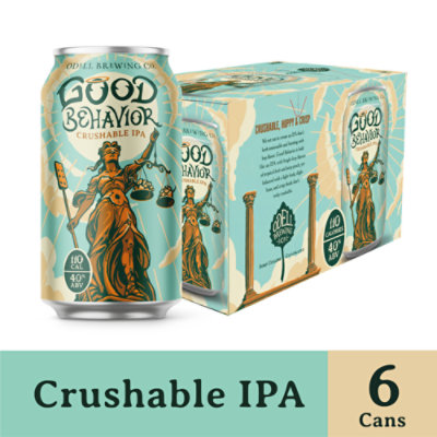 Odell Brewing Good Behavior Crushable IPA In Can - 6-12 Fl. Oz.