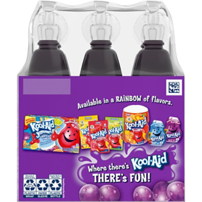 Kool-Aid Bursts Grape Artificially Flavored Soft Drink Bottle - 6-6.75 Fl. Oz. - Image 7