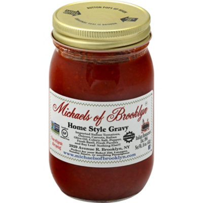 Michaels Of Brooklyn Sauce Home Style Gravy - 16 Oz - Image 3