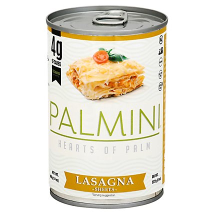 Palmini Pasta Hearts Of Palm Lasagna Sheets - 14 Oz - Image 1