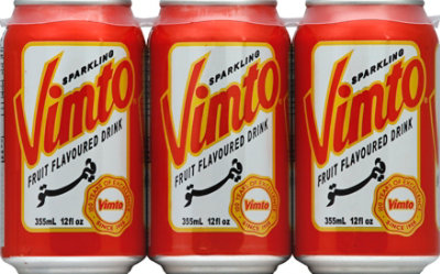 Vimto Fruit Flavored Drink Sparkling Cans - 6-12 Fl. Oz. - Image 2