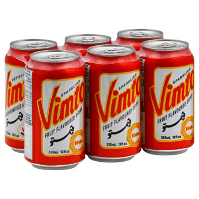 Vimto Fruit Flavored Drink Sparkling Cans - 6-12 Fl. Oz. - Image 1