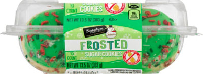 Overjoyed Frosted Green Sugar Cookie - 13.5 Oz - Image 2