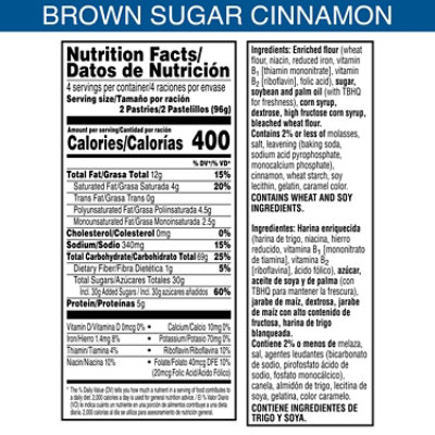 Pop-Tarts Toaster Pastries Frosted Brown Sugar Cinnamon Breakfast Foods - 8 - 13.5 Oz - Image 3
