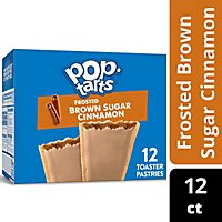 Pop-Tarts Toaster Pastries Breakfast Foods Frosted Brown Sugar 12 Count - 20.3 Oz - Image 2