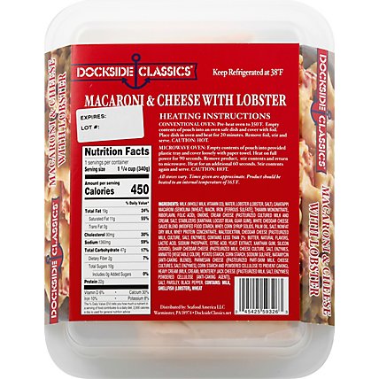 Dockside Macaroni & Cheese With Lobster - 12 Oz - Image 6