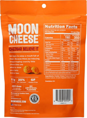Moon Cheese Snack Cheddar - 2 Oz - Image 5
