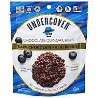 Undercover Dark Chocolate + Blueberries Quinoa Crisps - 2 Oz - Image 1