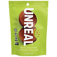 Unreal Peanut Butter Cups Dark Chocolate Crispy Quinoa - 4 Oz - Image 3