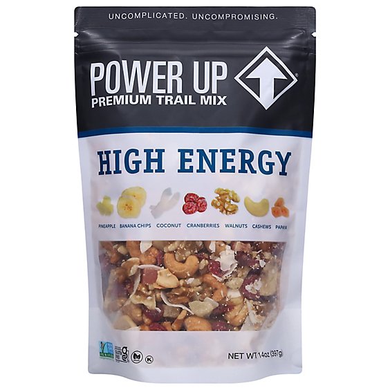 Power Up Trail Mix All Natural High Energy - 14 Oz