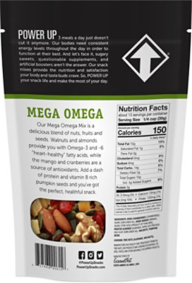 Power Up Trail Mix All Natural Mega Omega - 14 Oz - Image 6