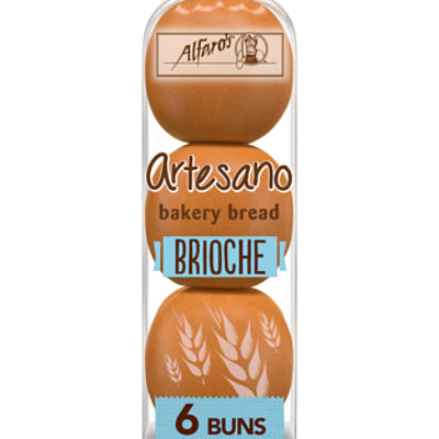 Alfaro's Artesano Brioche Buns - 16.4 Oz - Image 1