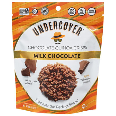 Undercover Milk Chocolate Crispy Quinoa Snack - 2 Oz - Image 3