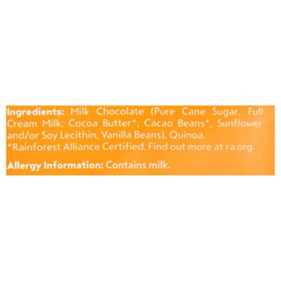 Undercover Milk Chocolate Crispy Quinoa Snack - 2 Oz - Image 5