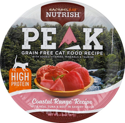 Rachael Ray Nutrish Peak Cat Food Grain Free Coastal Range Recipe