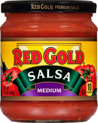 Red Gold Salsa Medium - 15.5 Oz - Image 2