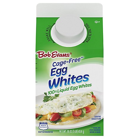 Bob Evans Cage Free Liquid Egg Whites - 16 Oz