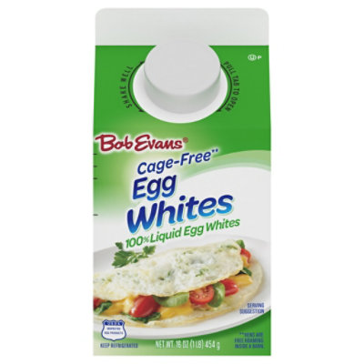 Bob Evans Cage Free Liquid Egg Whites - 16 Oz