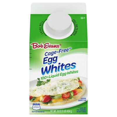 Bob Evans Cage Free Liquid Egg Whites - 16 Oz