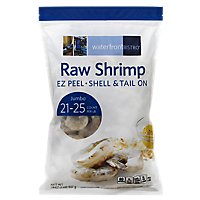 Frozen Raw Shrimp 21-25 Count - 2 Lbs. - Image 1