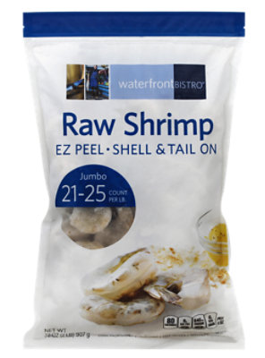 Frozen Raw Shrimp 21-25 Count - 2 Lbs.