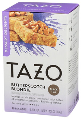 Tazo Tea Butterscotch Blondie - 15 Count - Image 4