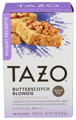 Tazo Tea Butterscotch Blondie - 15 Count - Image 1