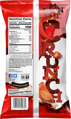 Lays Kettle Cooked Potato Chips Flamin Hot - 8 Oz - Image 6